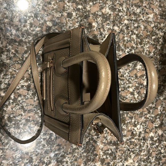 Valentino Milano Crossbody Bag | Beige/Tan Leather - Picture 6 of 6